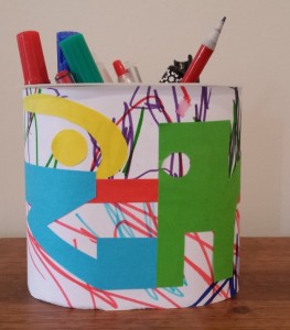 pencil holder - recycled