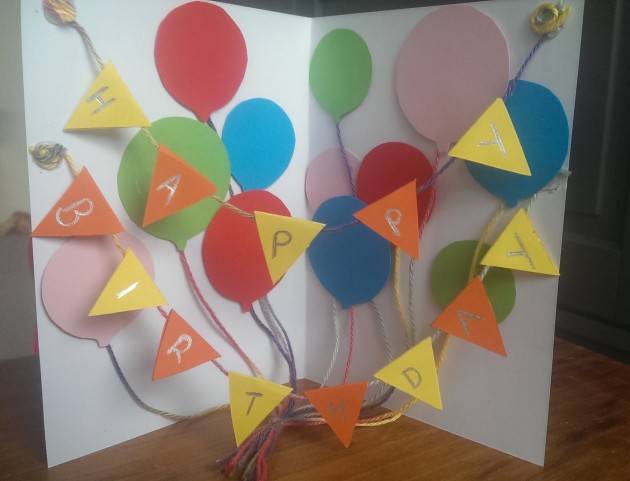 DIY Surprise Balloon Card