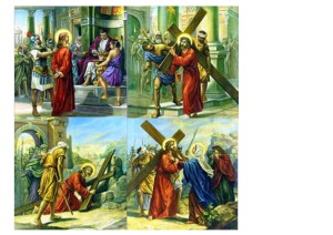 stations of the cross 1-4