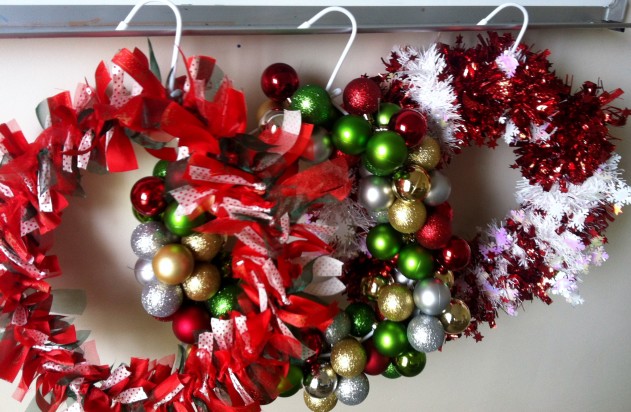 DIY Coat Hanger Christmas Wreath Australian Catholic Mums