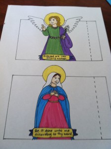 DIY Annunciation Set